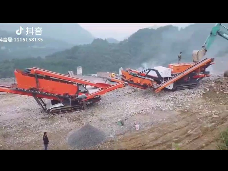 山東移動(dòng)破碎機(jī)廠家現(xiàn)場(chǎng)案例